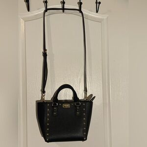 Black Studded Handbag
